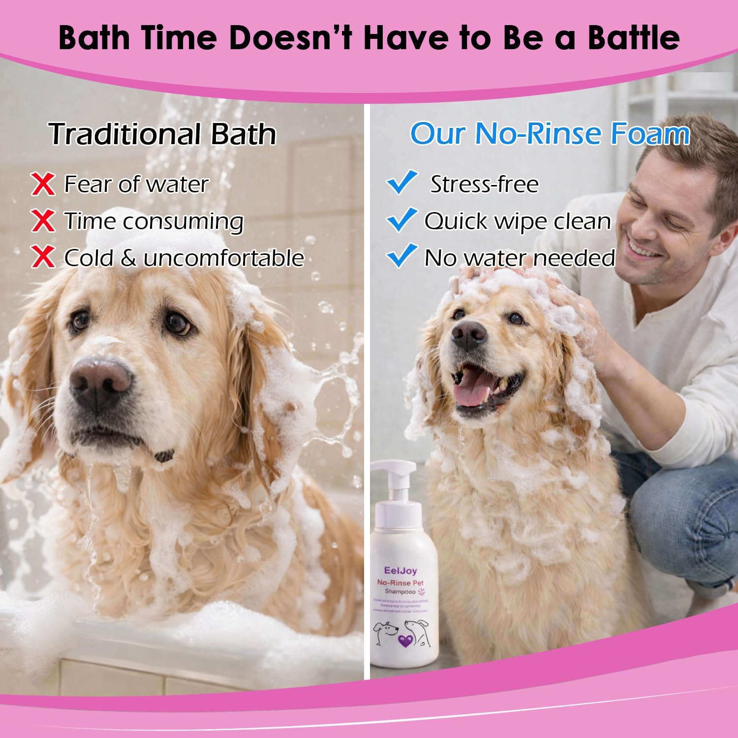 No-Rinse Pet Shampoo